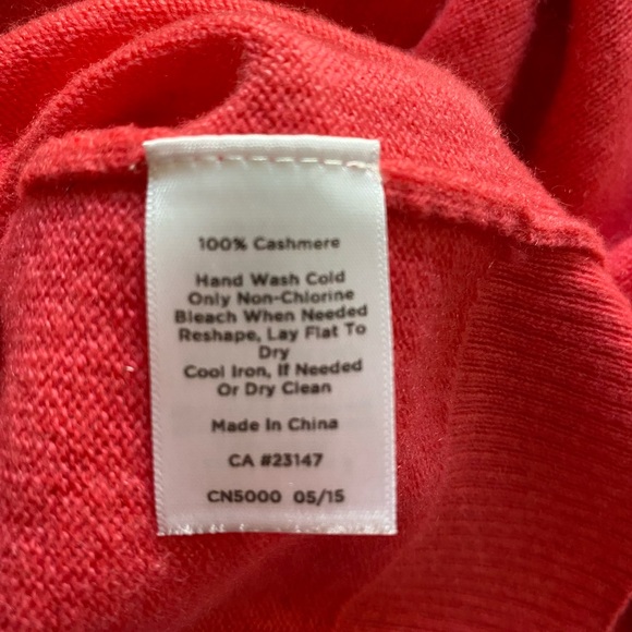 Lilly Pulitzer Coral Lightweight Jacket & Matching Cashmere Sweater Petite Small - Picture 11 of 11